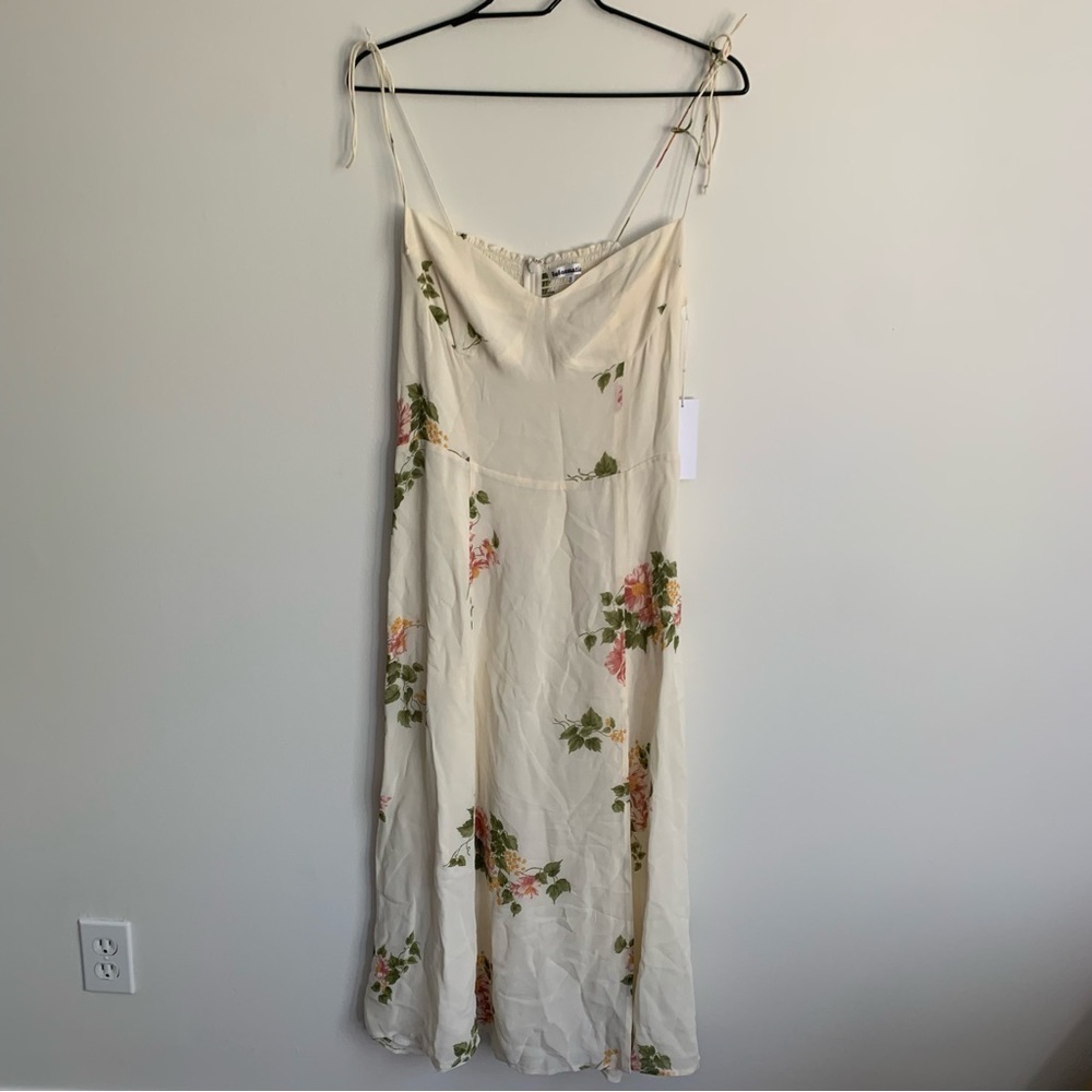 Reformation Juliette Dress In Marcona Nwt Sz 12